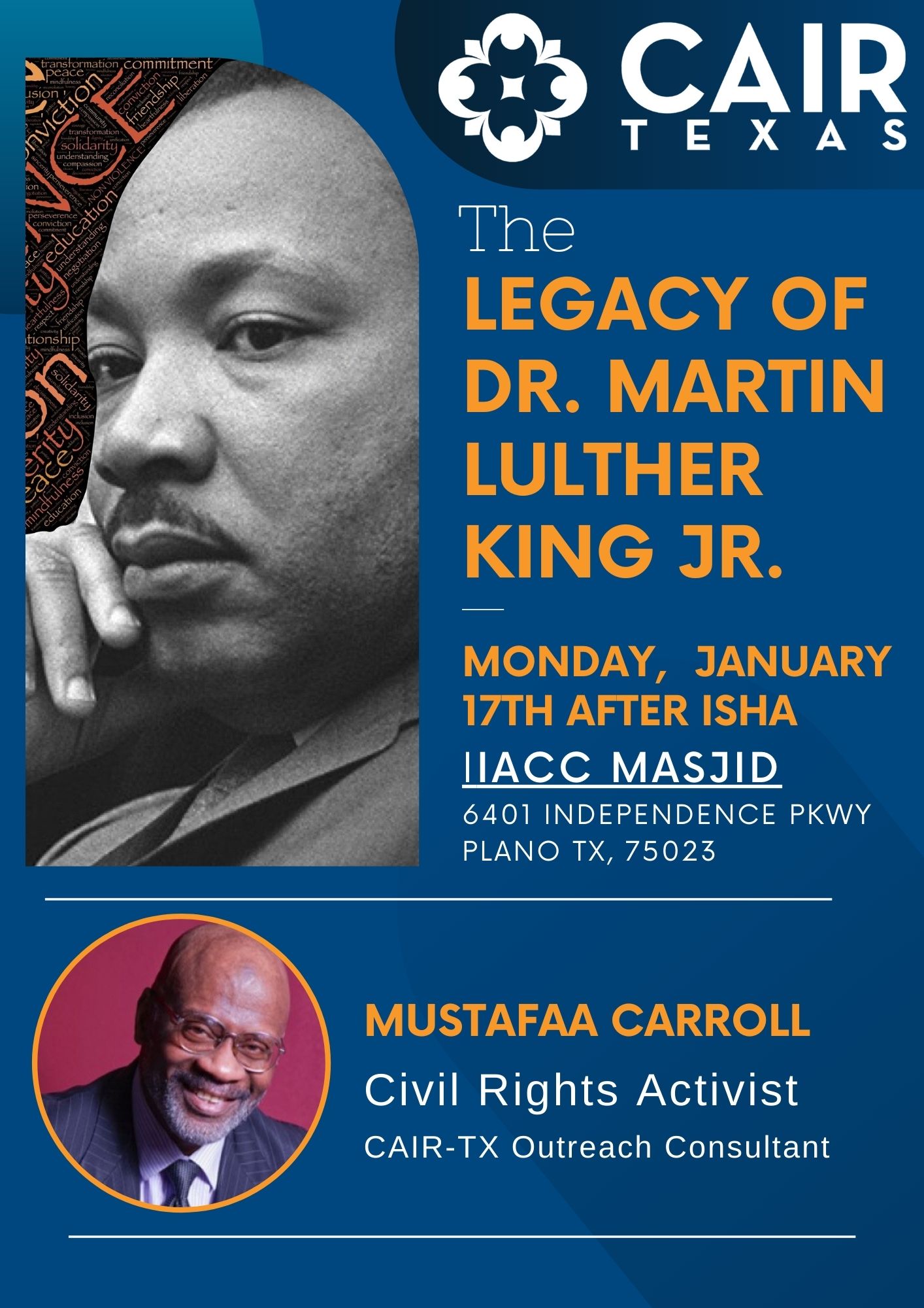 The Legacy of Dr. Martin Luther King Jr. - Presented by Mustafaa Carroll